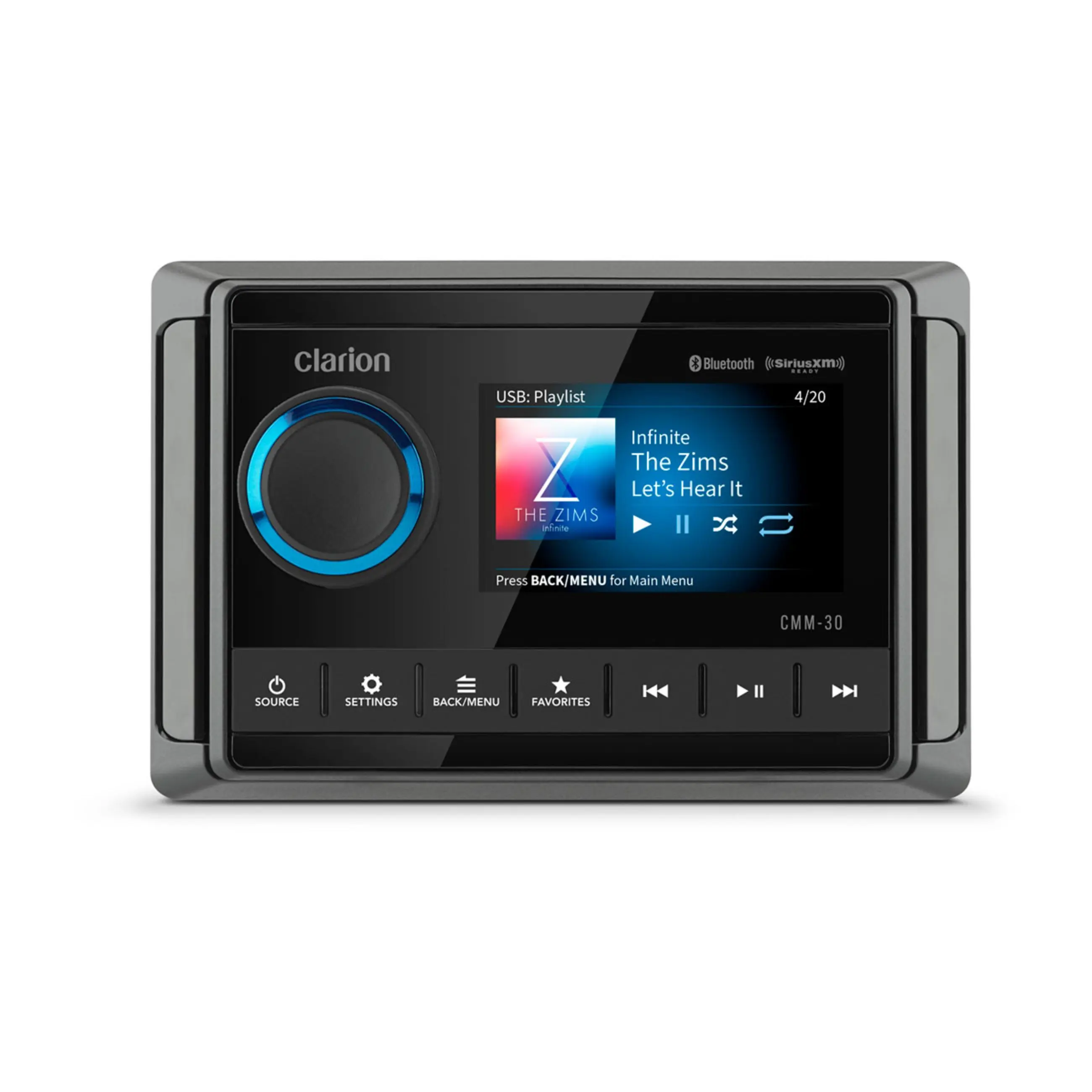 Clarion Marine Source Unit | Garmin